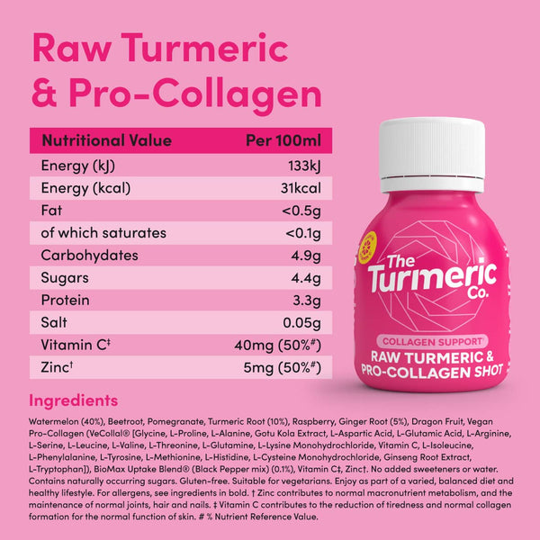 Raw Turmeric & Pro-Collagen (60 mL)